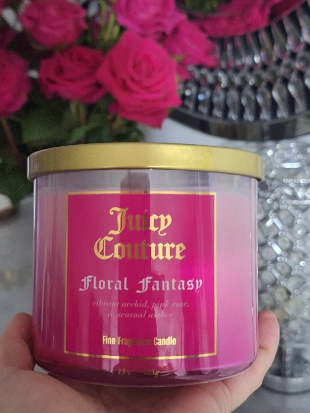 Floral Fantasy Candle  NWT